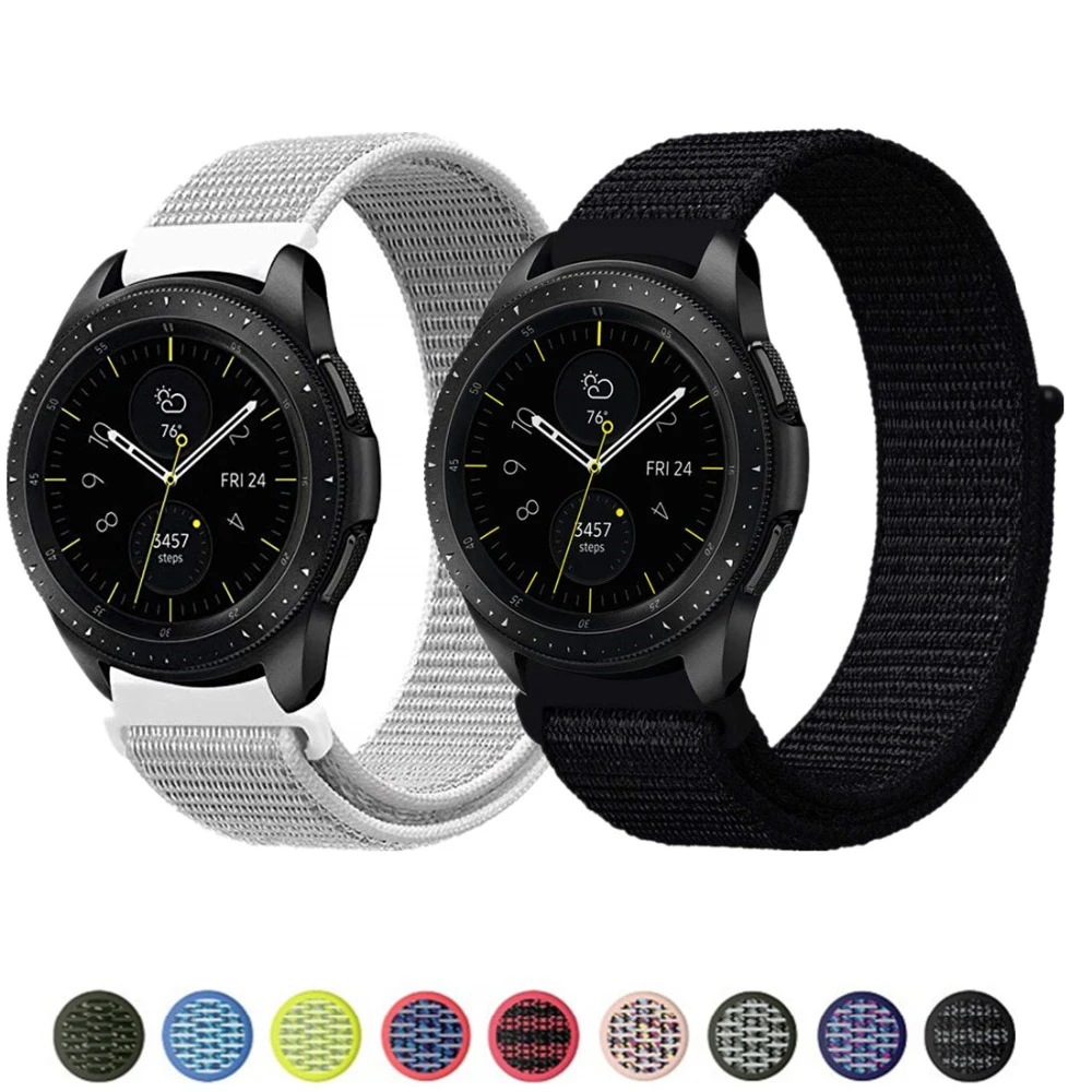 Gear s3 Frontier ремешок для samsung Galaxy watch 46 мм 42 мм активный 2 ремешок amazfit ремешок Bip 22 мм ремешок для часов 20 мм браслет huami