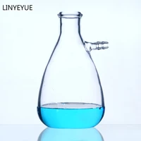 125ml 2000ml glass filter flask with upper pipe laboratory suction flask lab glassware