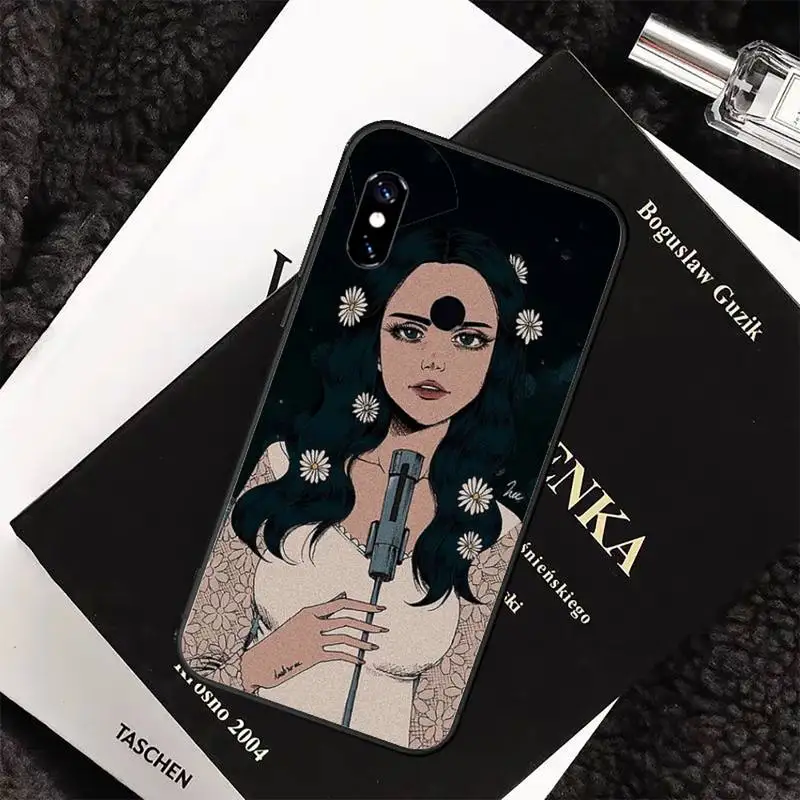 

Kawaii Japanese Anime illustration Girl Phone Case For Xiaomi Redmi 7 8 9t a3Pro 9se k20 mi8 max3 lite 9 note 9s 10 pro