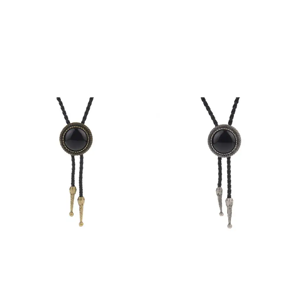 

Мужской черный галстук-бабочка с подвеской из искусственного камня