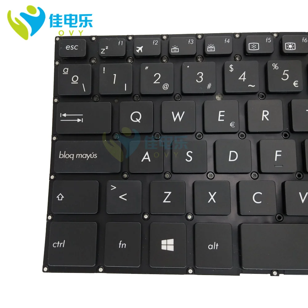 Испанская клавиатура для ноутбука Asus vivobook S410 S410UA X411U X411 UQ X411UA X411UN X411UF X411QA 0KNB0 F600BE00 |