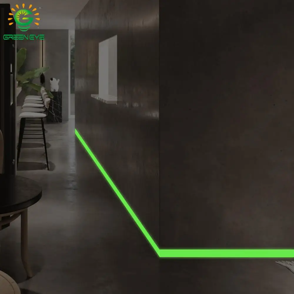 Светящийся плинтус для стен бумага 1 м 3 5 гостиная спальня eco friendly украшения дома в