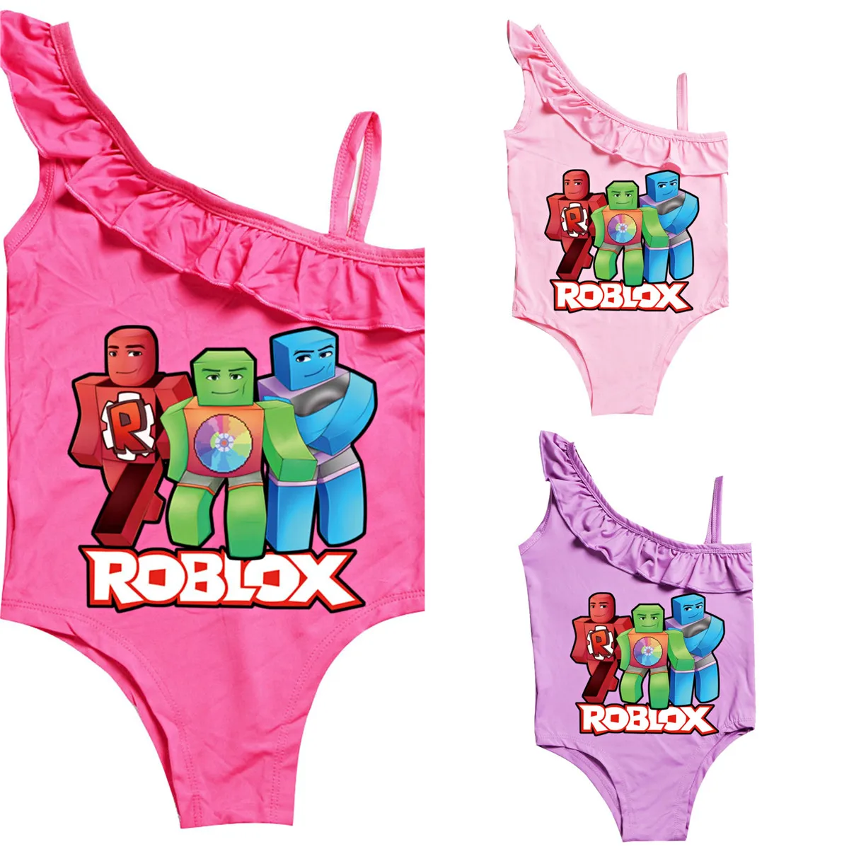 

Girls One Piece Swimsuit Swimwear Summer Kids Cartoon Gifts Swim Suit Swimsuit Bathing Suit Clothes Clothing Child New Swim Wear