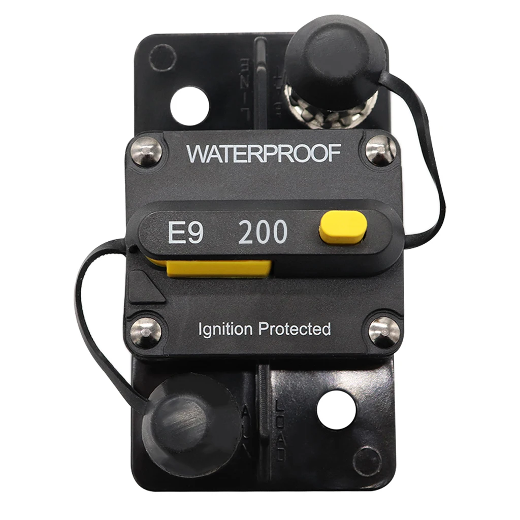 Автоматические выключатели поверхностного монтажа с ручным сбросом 200 ампер 12-24