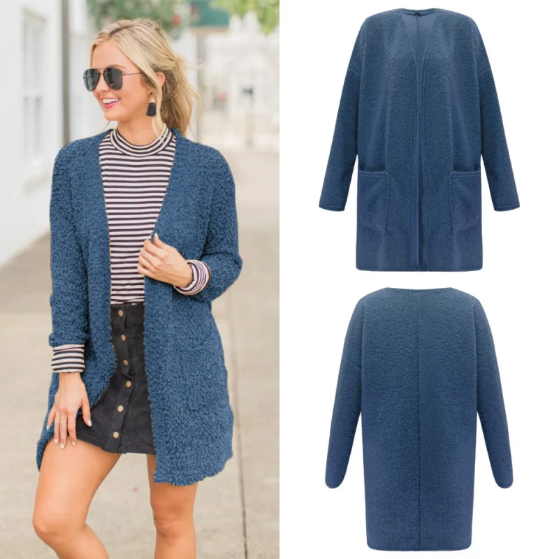 2020 зимняя женская длинная стильная теплая верхняя одежда с длинным рукавом и