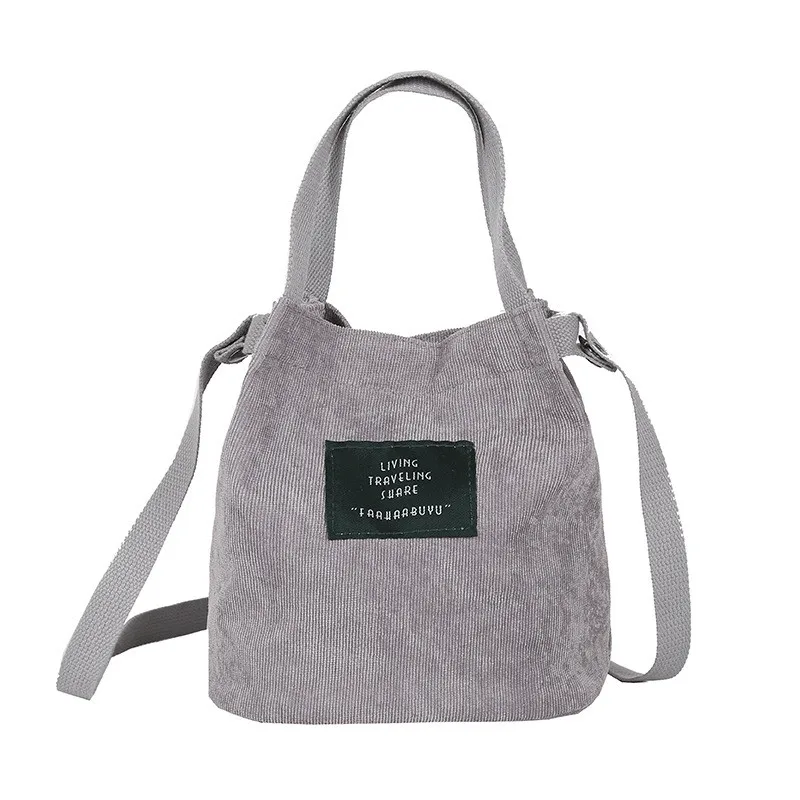 Модная Вельветовая женская сумка тоут на плечо 6 цветов|Сумки для вещей| |