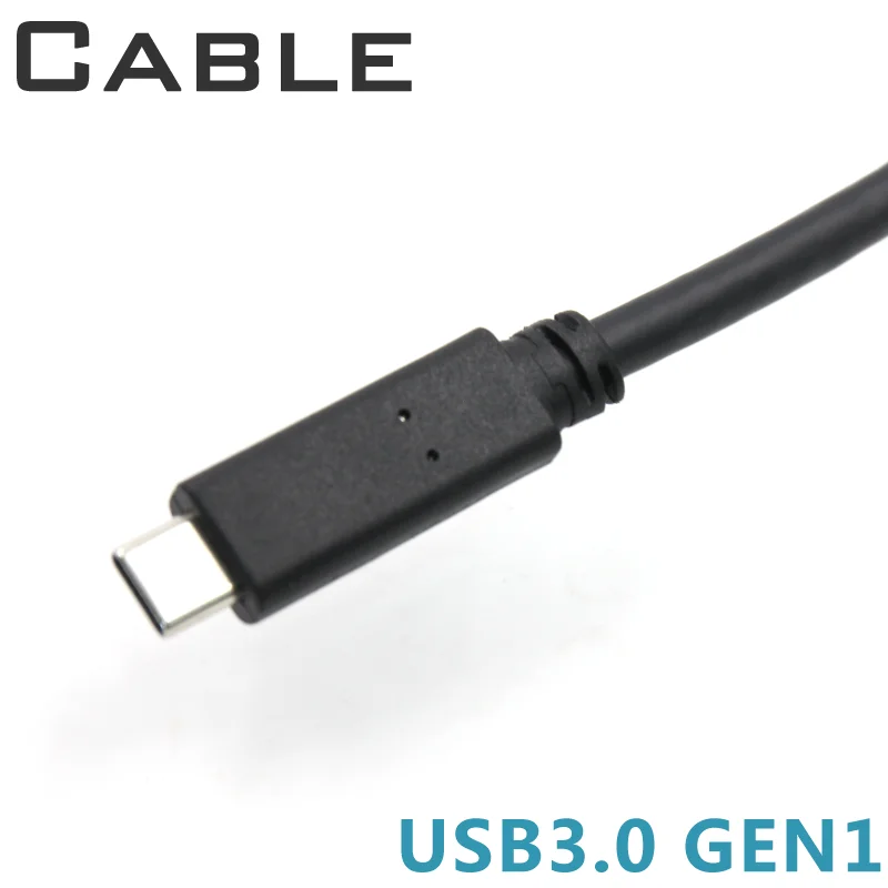 USB3.1 GEN1 5A высокий ток с Emarker Новый TYPE C мужчин и PD длина линии передачи данных 1