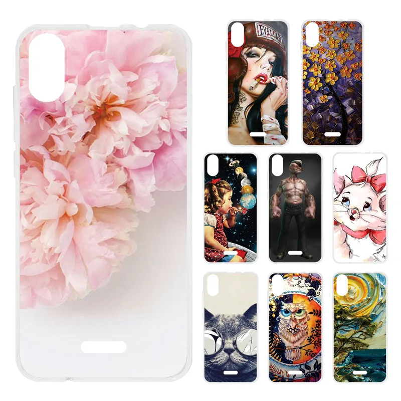 Vanveet мягкий чехол для Wiko Y60 Чехлы Coque Antil-knock Y 60 5 45 дюймов защитный кожаный