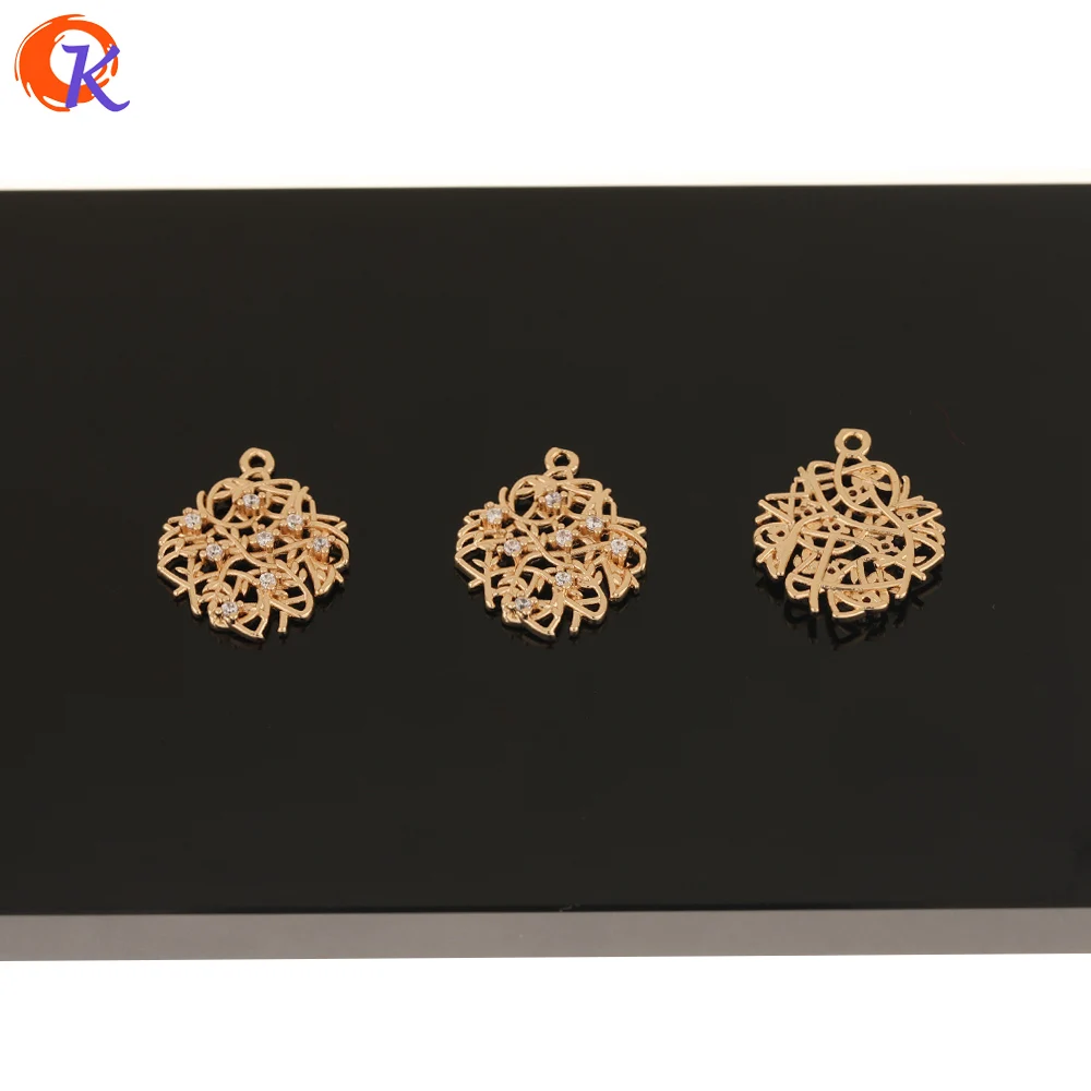 

Cordial Design 50Pcs 17*21MM Jewelry Accessories/Hand Made/Irregular Shape/DIY Pendant For Necklace/Earring Findings/CZ Charms