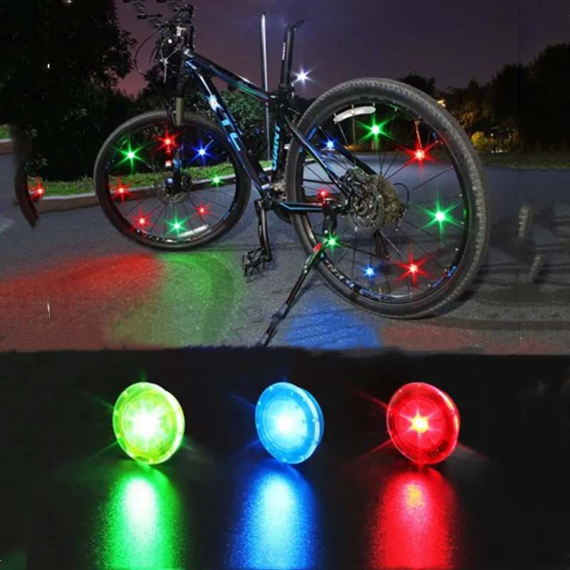 Светильник мини фсветильник на спицах велосипедный фонарь яркий светодиодный с