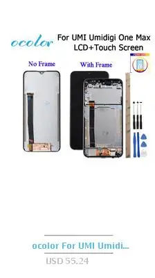 Ocolor для UMI Umidigi One Max громкий динамик громкий FPC кабель Замена для UMI Umidigi One Max аксессуары для телефонов
