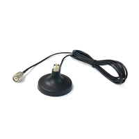 1pc microphone antenna base with magnetic 3m cable tnc male connector new wholesale price