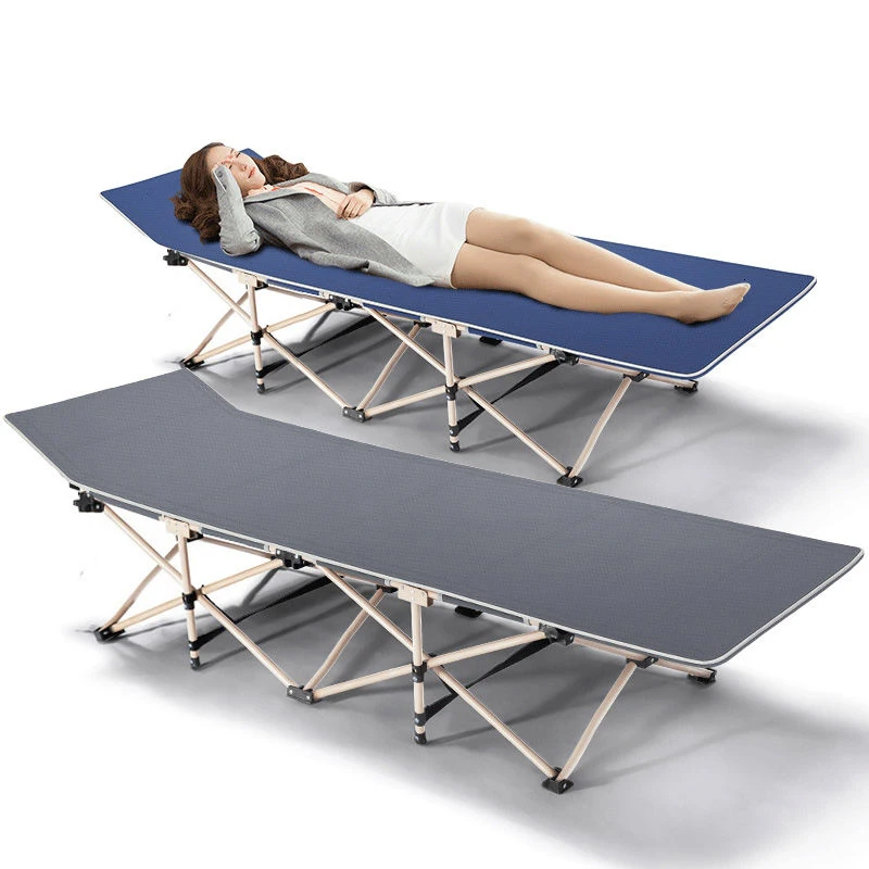 Портативные легкие складные кровати с регулируемым подголовником дышащая