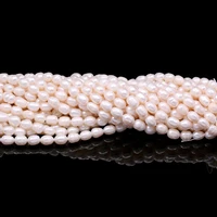 new style fashion natural freshwater pearl oval loose beads 8 9 mm for jewelry making diy bracelet earring necklace accessory