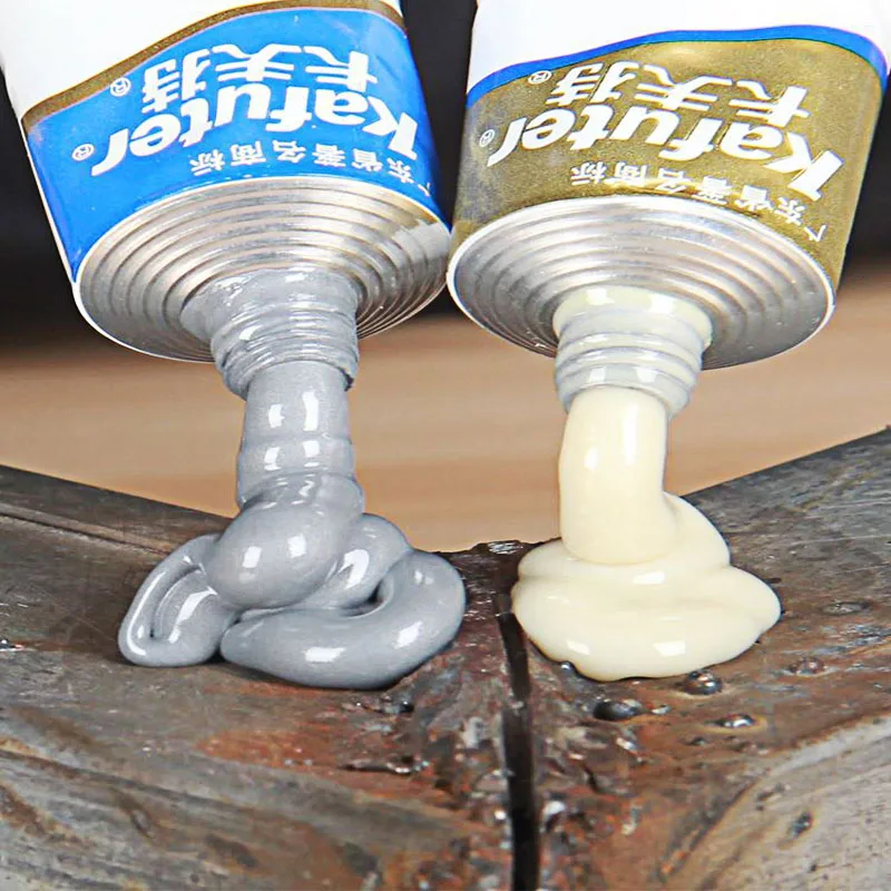 

AB 65g Kafuter A+B Metal Repairing Adhesive Super Glue Iron Steel Auto Radiator Water Tank Special leakage Plugging Welding Glue