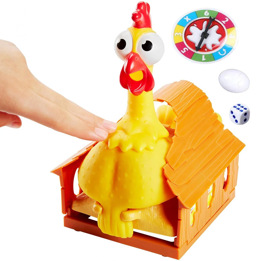 

Trick Hen Laying Eggs Funny Toy Interactive Hobbies Chicken Game Joke Gift