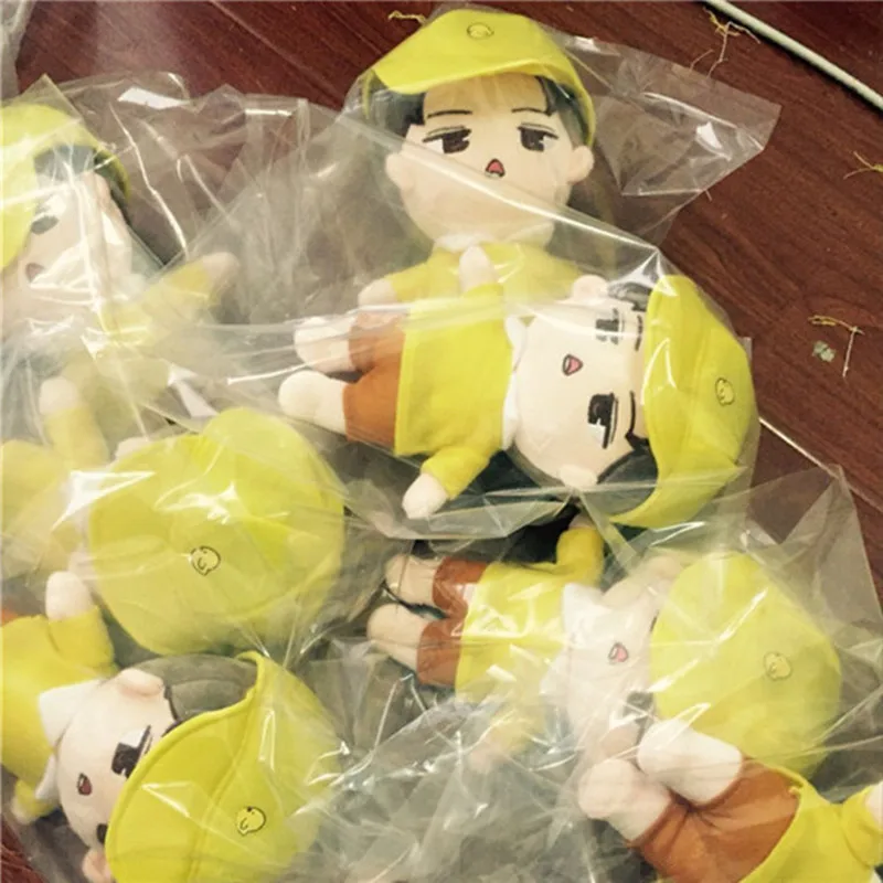 [MYKPOP] куклы KPOP 20 см мультфильм плюшевая игрушка мягкое животное Набивная