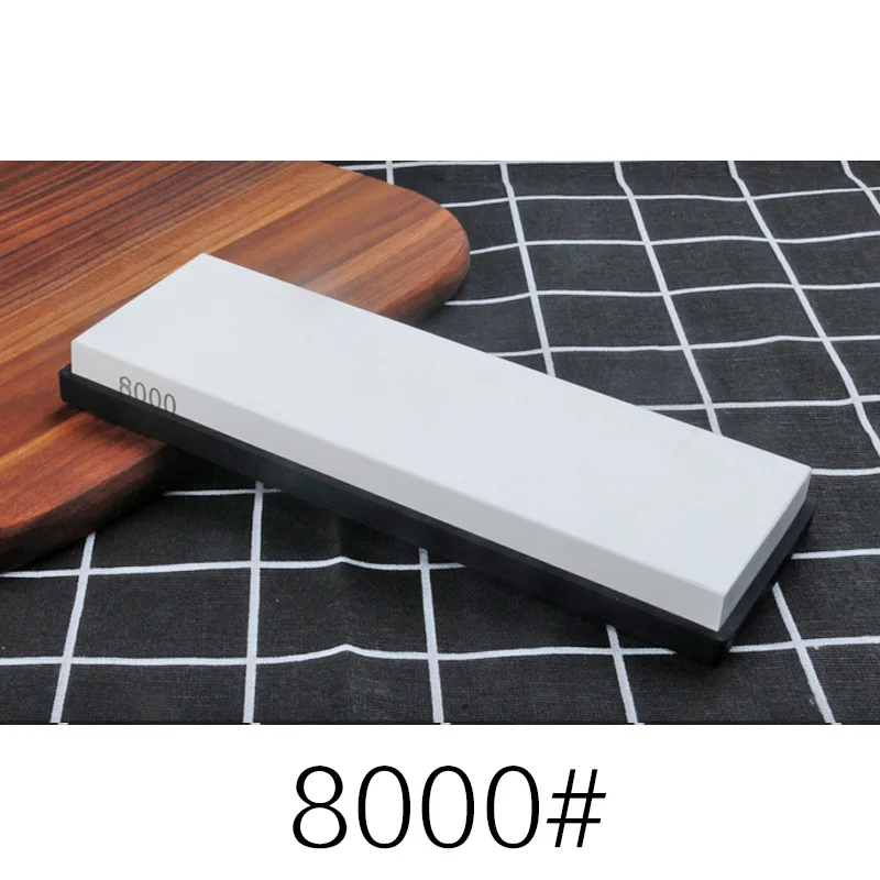 Профессиональный 240-10000 точилка для ножей, точильный камень, шлифовальный камень, масляный водный камень - Цвет: 8000 grit