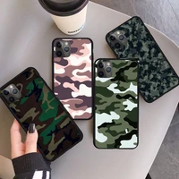 camo military army phone case for iphone 11 12 pro xs max 8 7 6 6s plus x 5s se 2020 xr mini