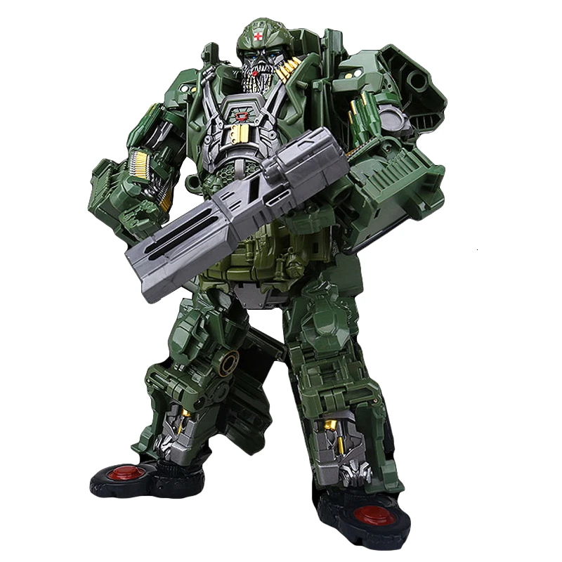 Weijiang трансформация игрушка гончая фигурки фильм грузовик модель Abs 23 см сплав MW003 негабаритный деформационный автомобиль робот для детей