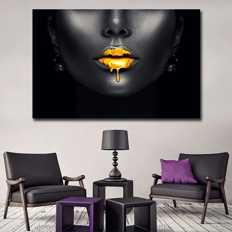 Картины на холсте с изображением сексуальных губ дешевые Прямая поставка