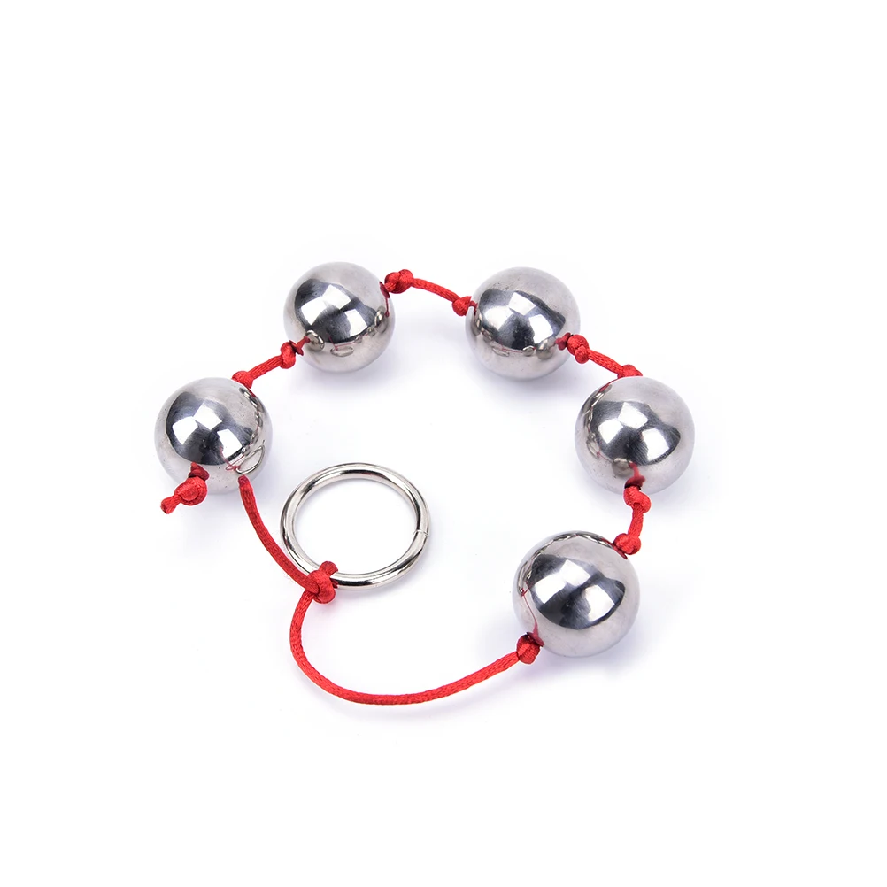 5 бусин металлический Кегель шарик Вагина Упражнение киска мышцы подтягивание