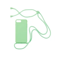 for iphone 11 pro max x xs max xr silicone necklace phone case lanyards crossbody cord with strap rope for iphone 7 8 6 s 6 plus