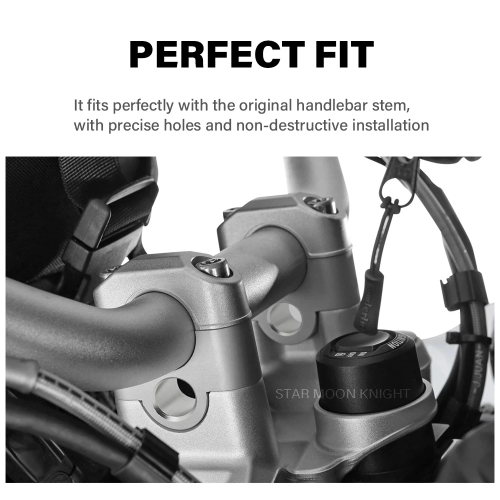 Мотоциклетные аксессуары 32 мм зажим на руль крепление для BMW R 1250 RT R1250RT 2021 2022- |