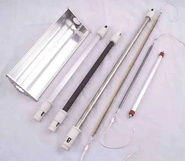 

Infrared halogen heating lamp in industry 350mm 230v 1000w