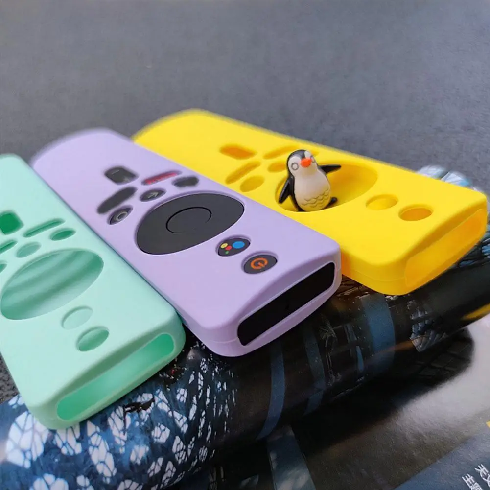 Силиконовый чехол для пульта дистанционного управления ТВ-приставки Xiaomi Mi Box S/4X