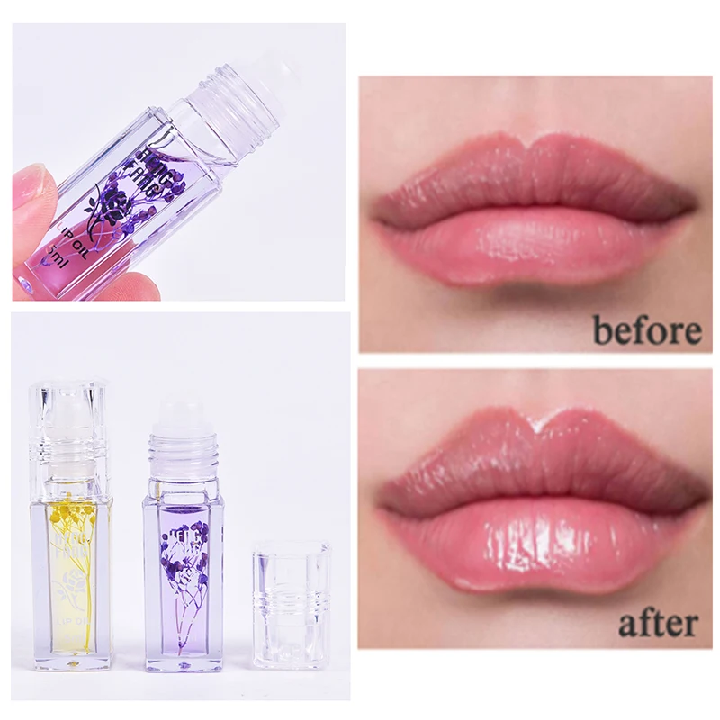 Бесцветная масляная Помада для губ случайный цвет сексуальная жидкая матовая