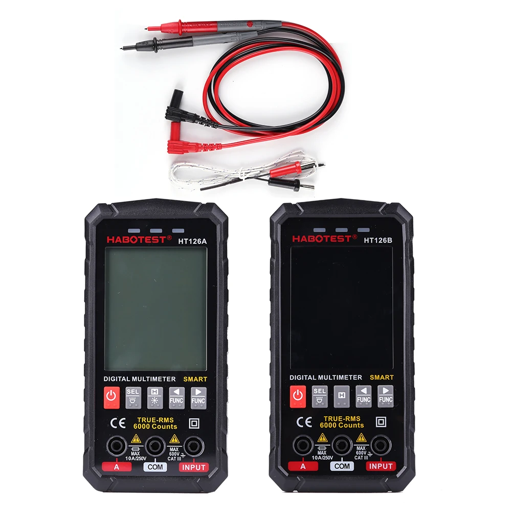 

Портативный цифровой мультиметр, профессиональный ручной измеритель тока DMM с автоматическим отключением и умным дисплеем