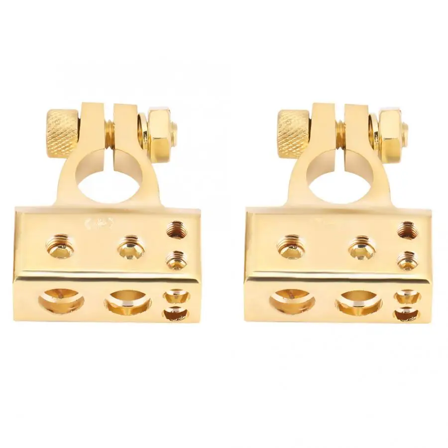 Клеммы аккумулятора 1 пара клемм автомобильного положительный и отрицательный