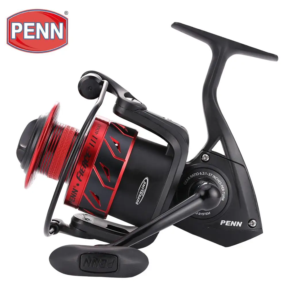 PENN FIERCE III FRC 2000 8000 Спиннинг рыболовная Катушка 4 + 1BB из цельнометаллического