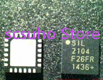 10 шт./лот CP2104 gm gmr F03 GM SIL2104 QFN|Интегральные схемы| |