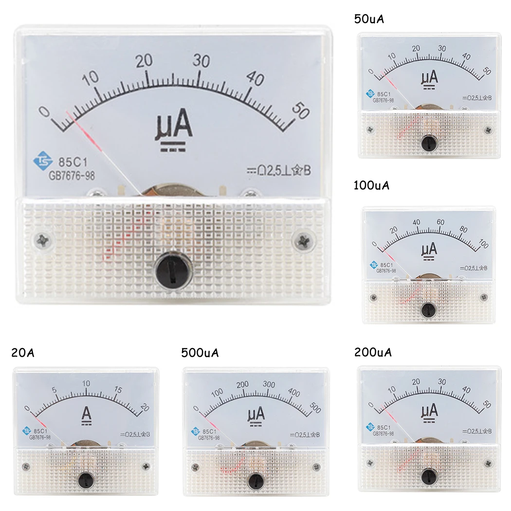 

DC0-100A Ammeter DC0-20A DC0-500A DC0-50A High Precision Instrument