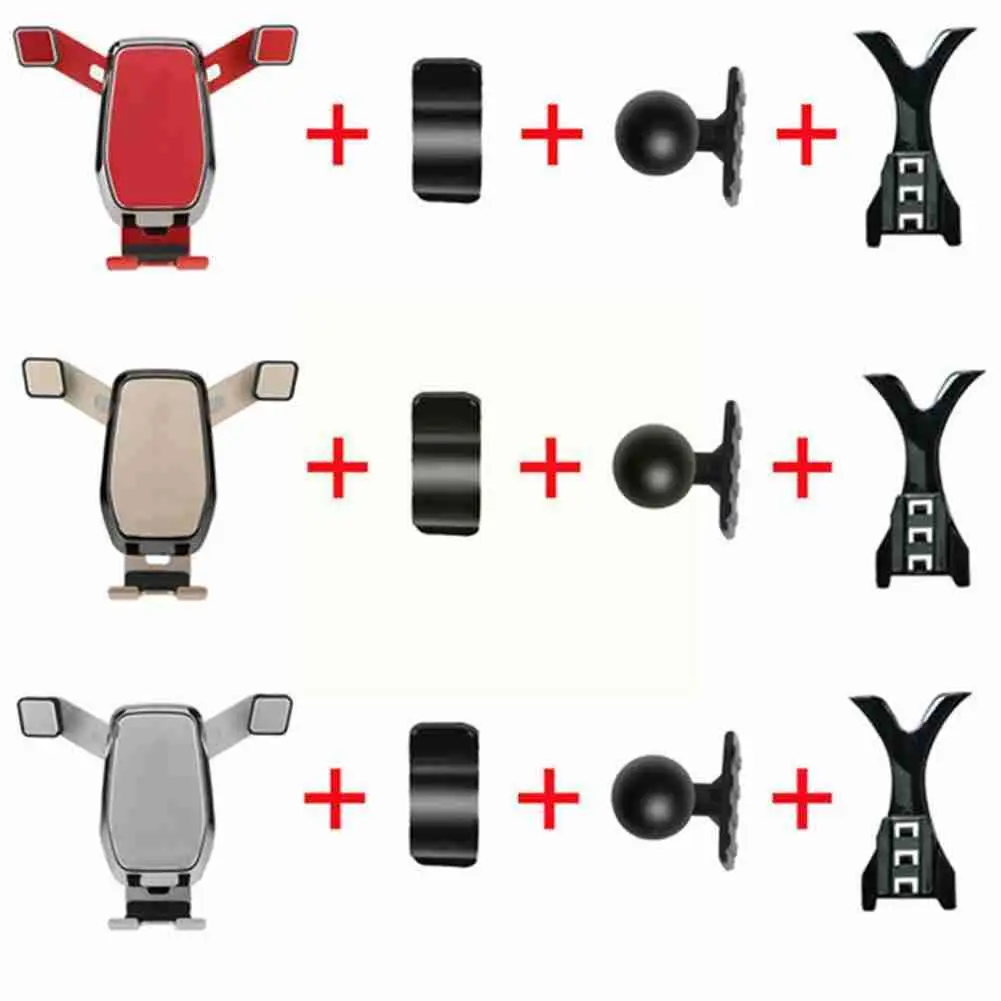 

For Mercedes Phone Holder Interior Air Outlet Phone Bracket Holder Car Navigation Mobile Accessories Gravity Linkage R3T0