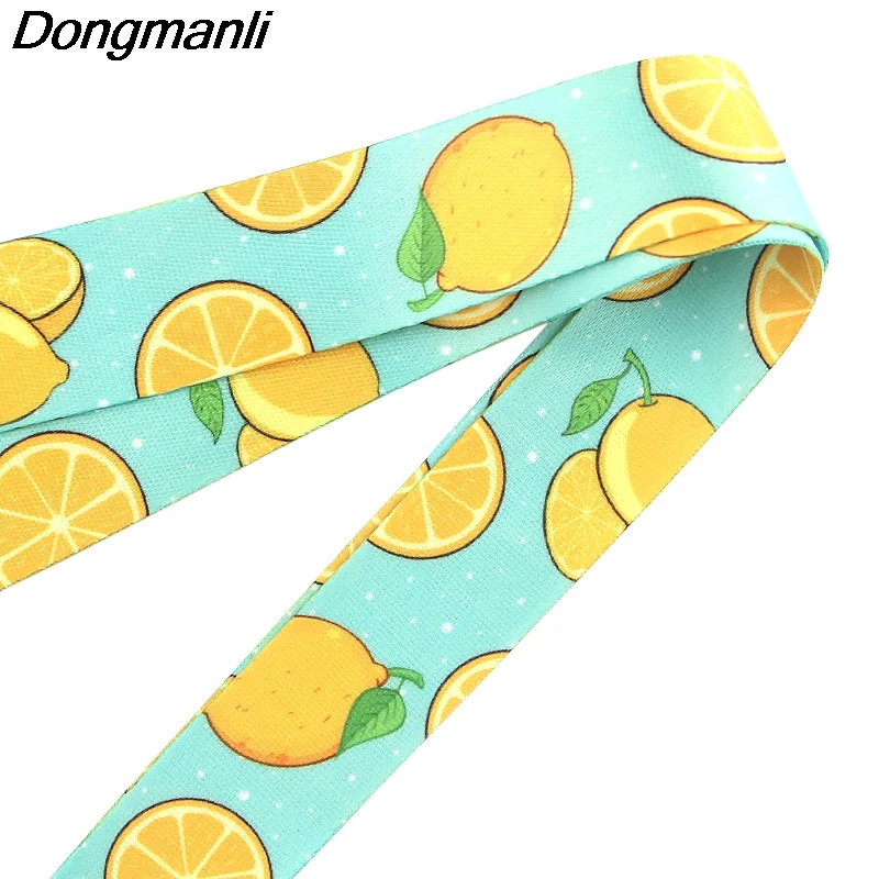 P4244 Dongmanli милый шнурок с фруктами и киви для ID шнурки ключей аксессуары