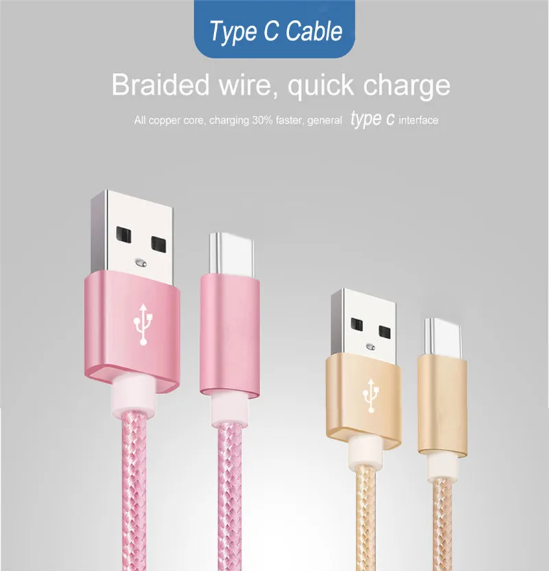 2/1. 5/3 м длинный usb type C зарядный кабель для huawei p30 P20 lite mate 20 10 Pro nova 4 3 2s USB-C мобильный кабель для зарядки телефона