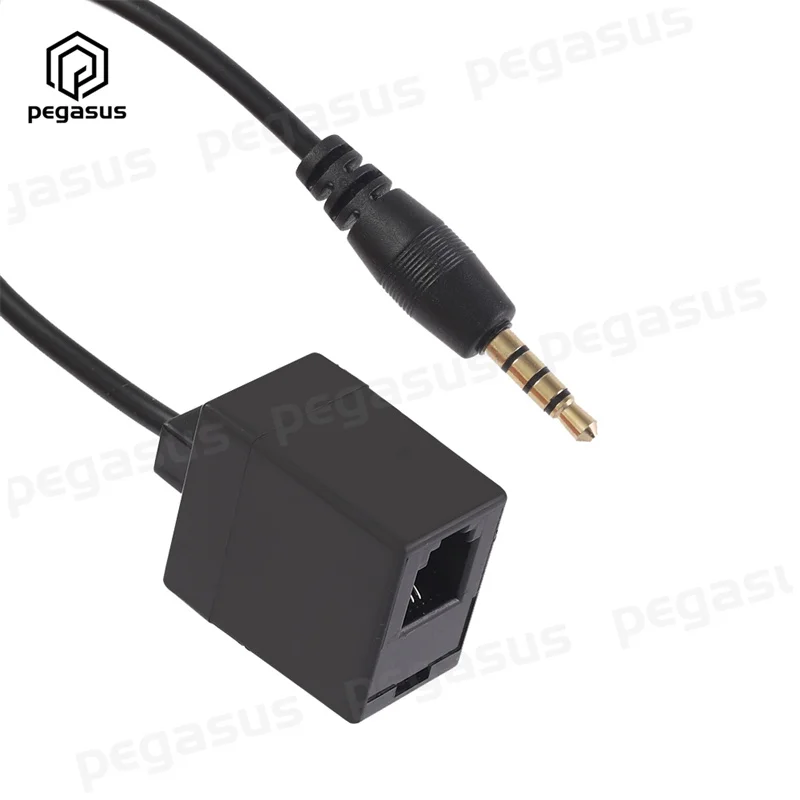 Удлинительный Кабель адаптер 3 5 мм штекер к RJ9 4P4C гнездовой конвертер провод для