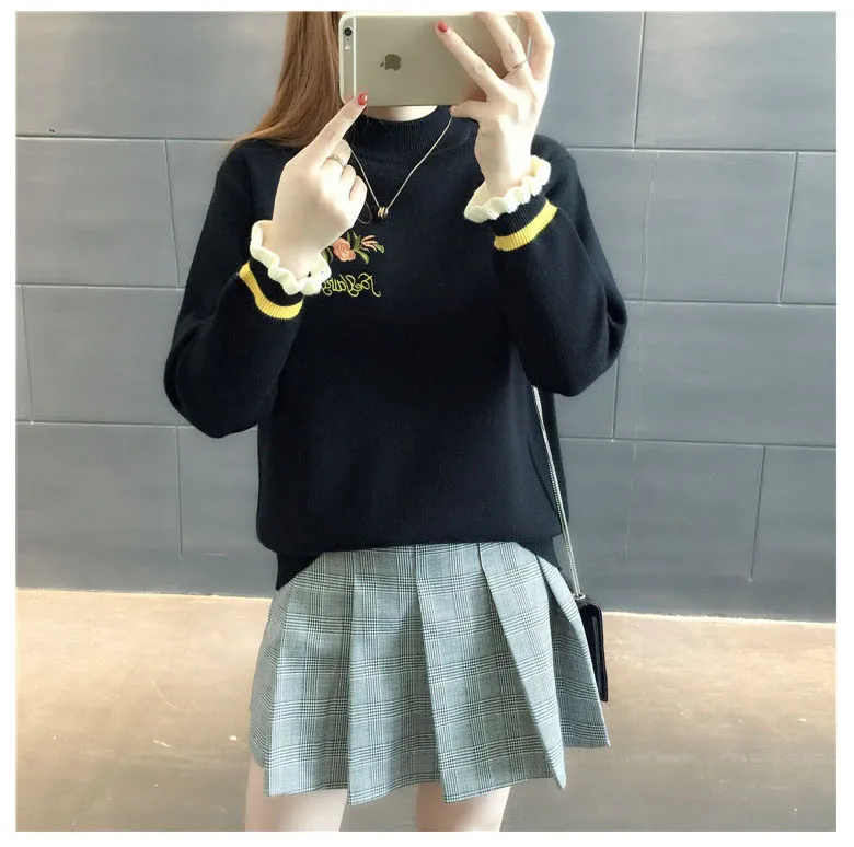 Модные трикотажные свитера для кормящих мам осенние Рубашки топы беременных