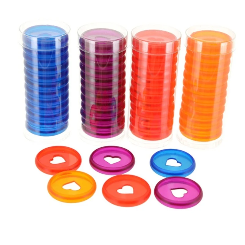 Кольца для переплетения в виде сердца 1/3/5/10 коробок 28 мм с коробкой дискретных