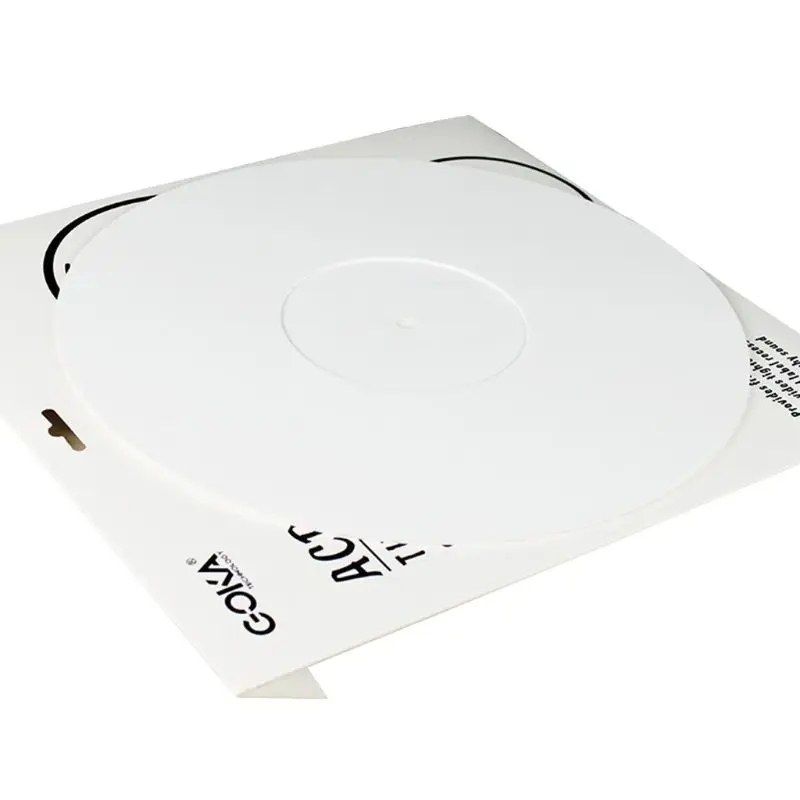 Акриловый антистатический виниловый коврик для пластинок аксессуар граммофон 3