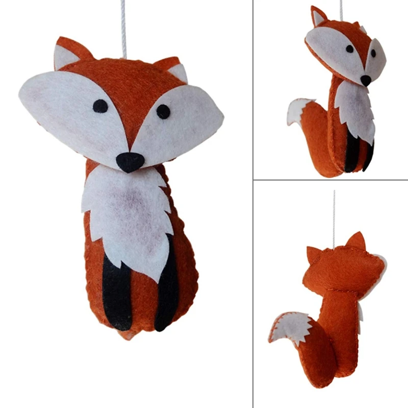 

Children's Room Decoration Pendant, Felt Pendant, Three-Dimensional Wind Chime Pendant for Kindergarten Party, Star Fox Pendant
