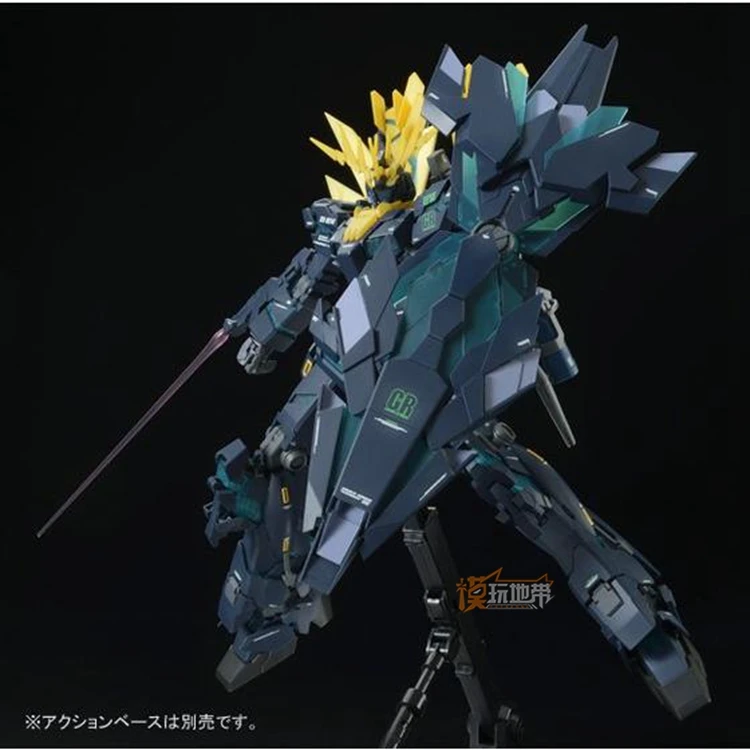 Japaness BANDAI оригинальный Gundam PB MG 1/100 модель Единорог 02 BANSHEE NORN GUNDAM строительный