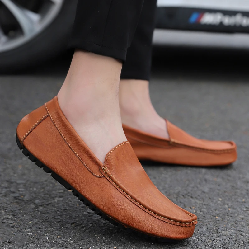 

Zapatos Informales De Hombre Men's Casual Leather Shoes Men Fashion Hot Sneakers For Causal 2020 Sapato Masculino