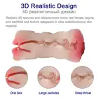 Надувная кукла, женские Мастурбаторы, секс-игрушки для пар для женщин и мужчин, кольца для мужчин, насос, Вагинальный Анальный вибратор, секс