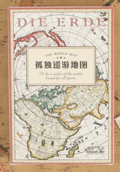 Картонная открытка 143 мм x 93 одинокая Земля (1 упаковка = 30 штук)|Бумага для писем| |