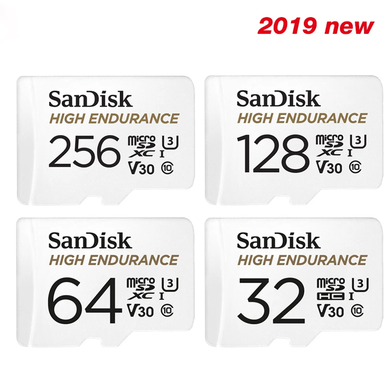 Двойной Флеш накопитель SanDisk с высокой износостойкостью слот для карт памяти 64 ГБ