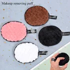 Многоразовая косметика, ткань из микрофибры, моющаяся влажная губка, подкладки для лица в форме ананаса, мягкая хлопковая салфетка для очистки